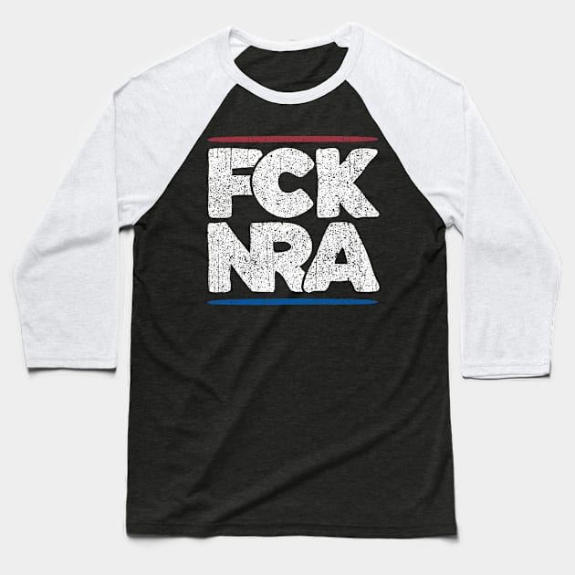 Fck RNA Gun Control Baseball T-Shirt by MichaelLosh